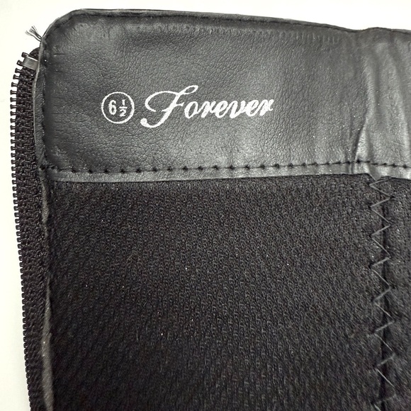 Elegant Forever Della - Triple Ankle Strap, Knee-high Heel Boots - Size 6.5 - Picture 13 of 13